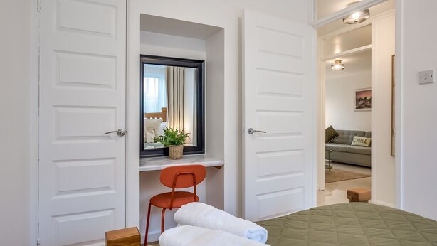 Leilighet, privat bad (Two-Bedroom Apartment)