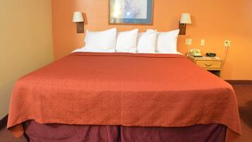 Free WiFi, bed sheets