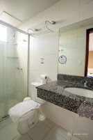 Shower, towels