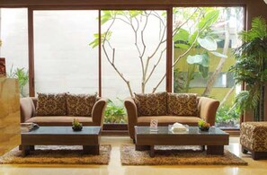 Sitzecke in der Lobby