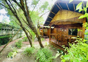 "KUBO" Native Hut | View from room - Nirvana Beach Resort (Boracay Island)