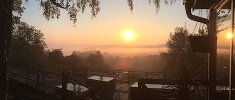 Vue depuis l’hébergement