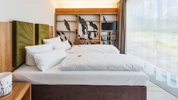 Habitación Confort | Ropa de cama de alta calidad, escritorio, insonorización y cunas