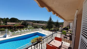 Quarto casal superior | Vista da sacada