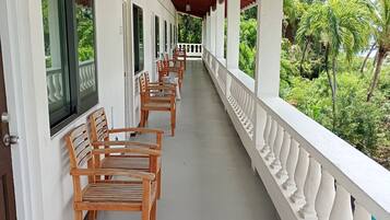 Vue depuis le balcon