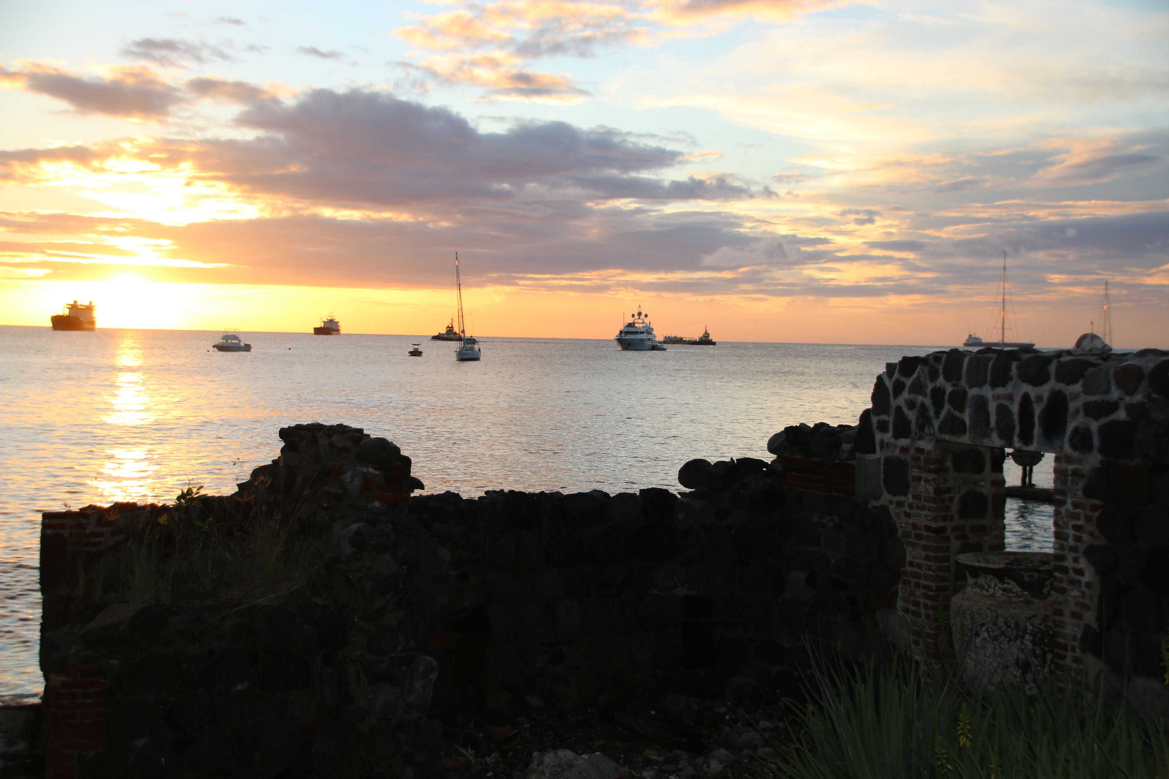 on the beach, scuba diving