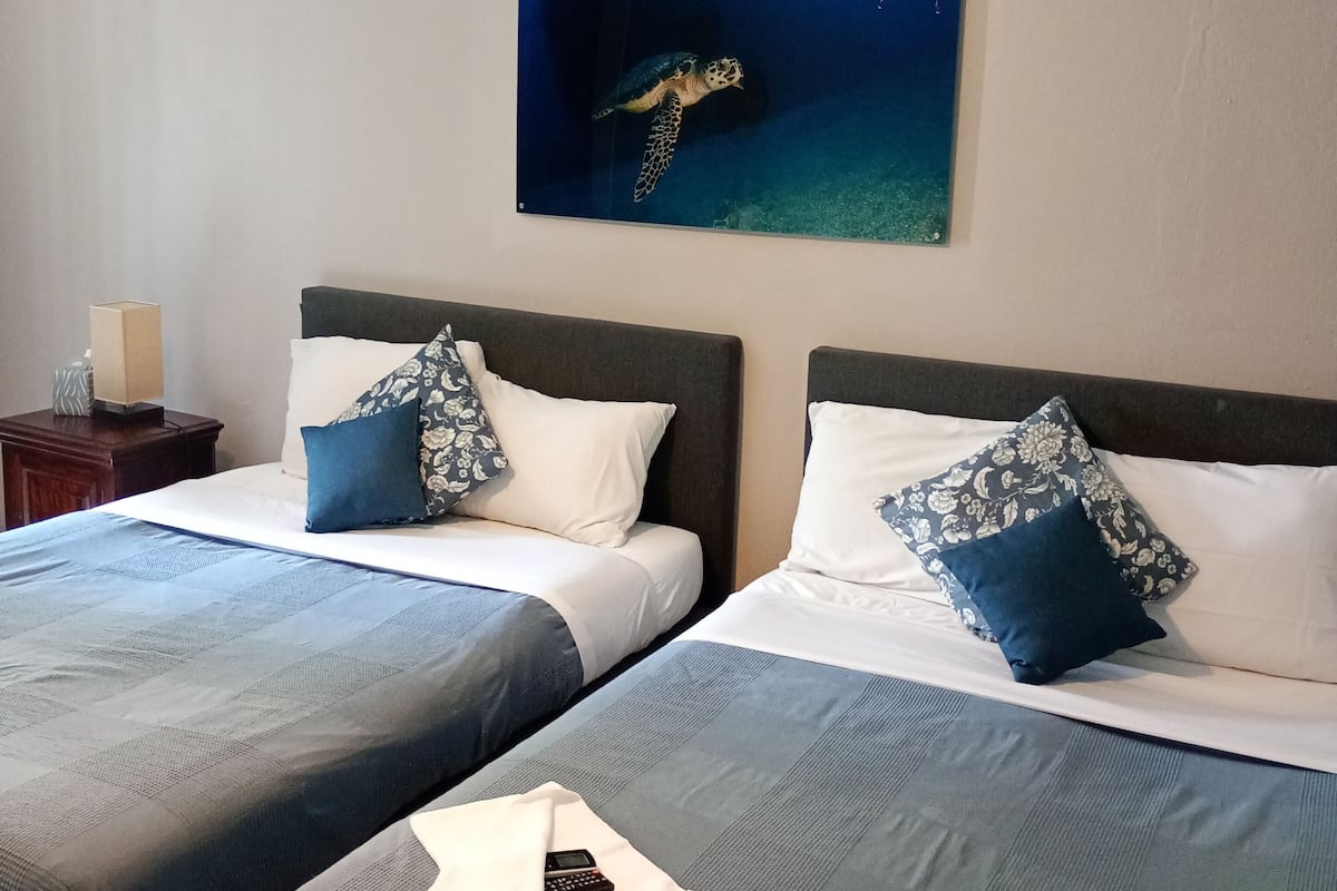 Premium bedding, iron/ironing board (on request), WiFi (free)