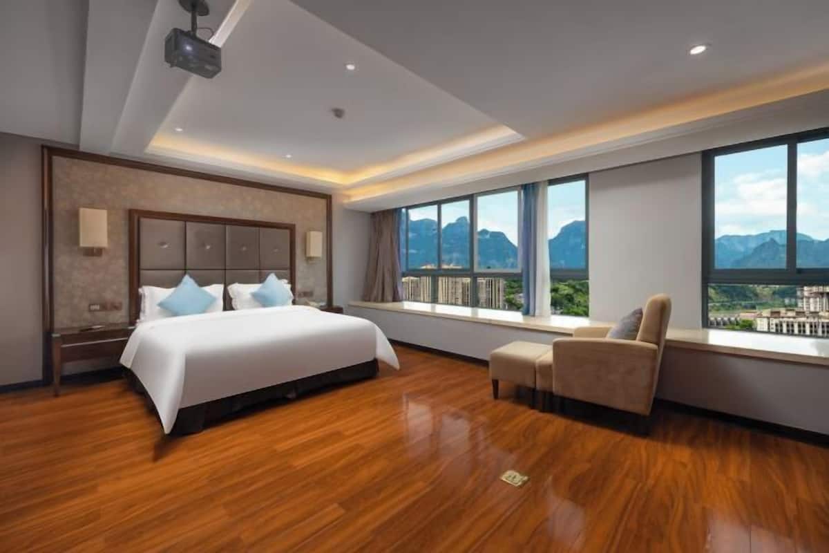 1 chambre, literie de qualité supérieure, couette en duvet d'oie