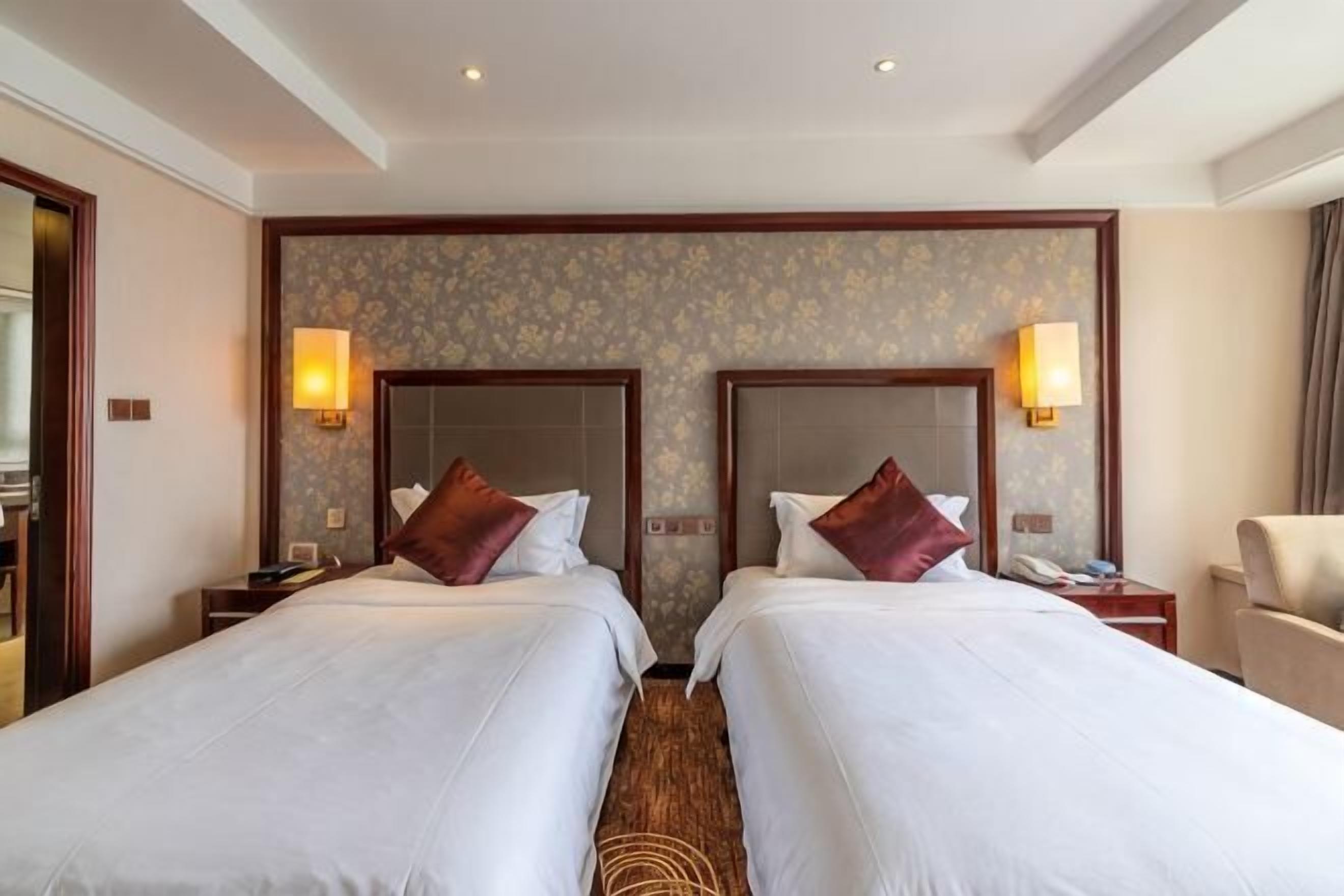 1 habitación, ropa de cama de alta calidad, edredón y minibar 