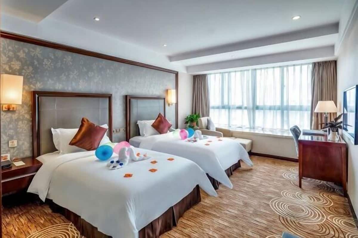 1 chambre, literie de qualité supérieure, couette en duvet d'oie