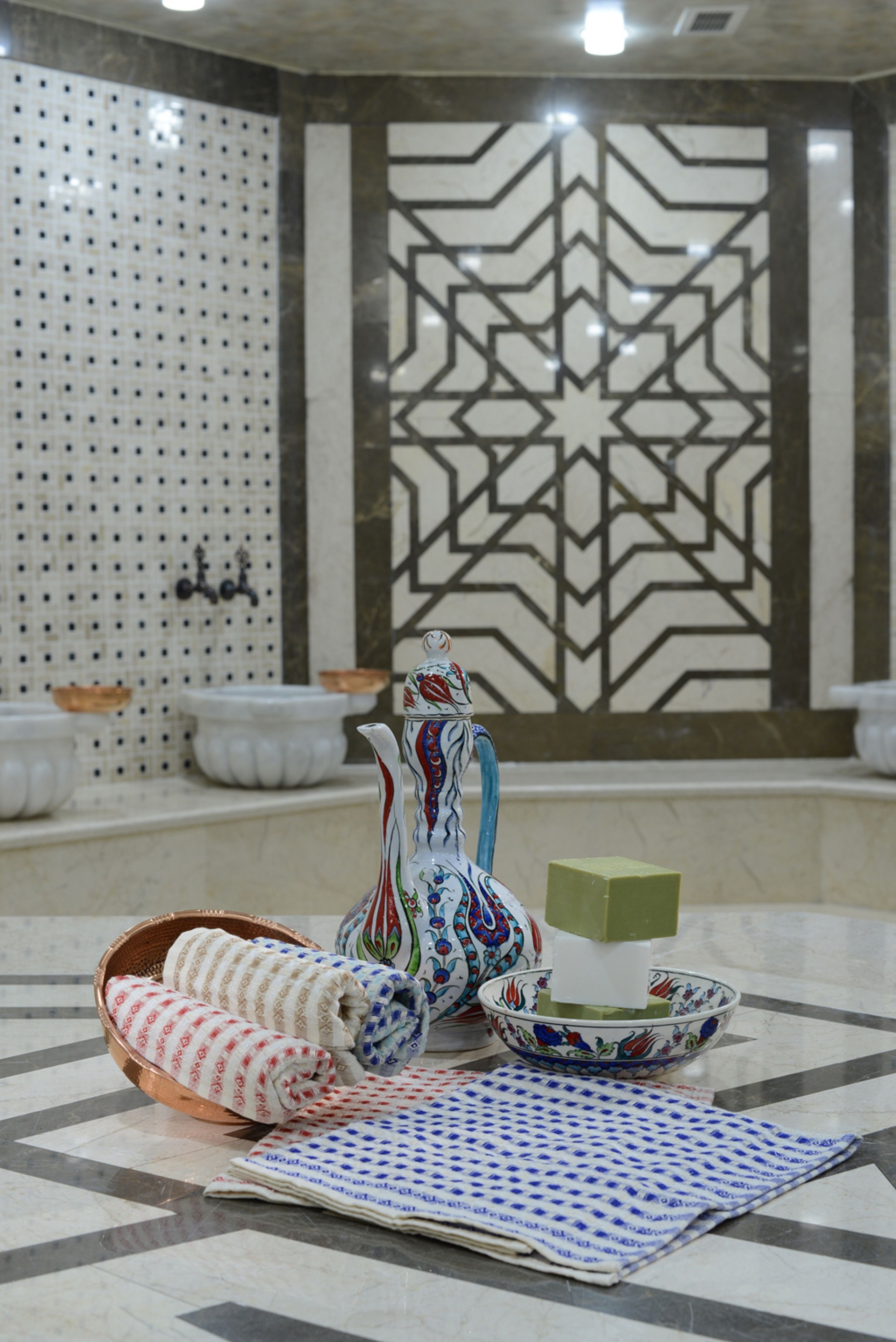 Un sauna, baño turco, baño turco/hammam, tratamientos corporales
