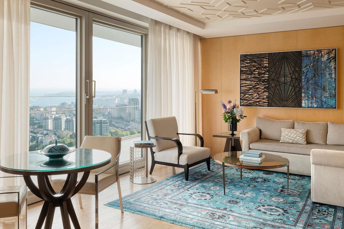Premium bedding, minibar, in-room safe, desk
