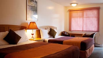 Standard Room, 2 Queen Beds | Free WiFi, bed sheets