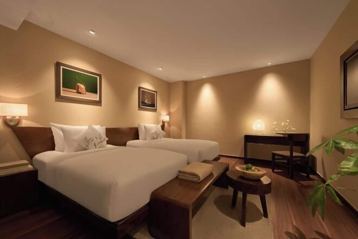 Caja de seguridad en la habitación, cortinas blackout y wifi gratis