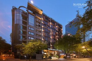 Façade de l’hébergement