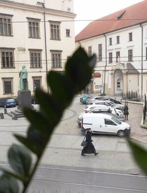 Phòng đôi, quang cảnh thành phố (private bathroom outside the room) | Quang cảnh từ phòng