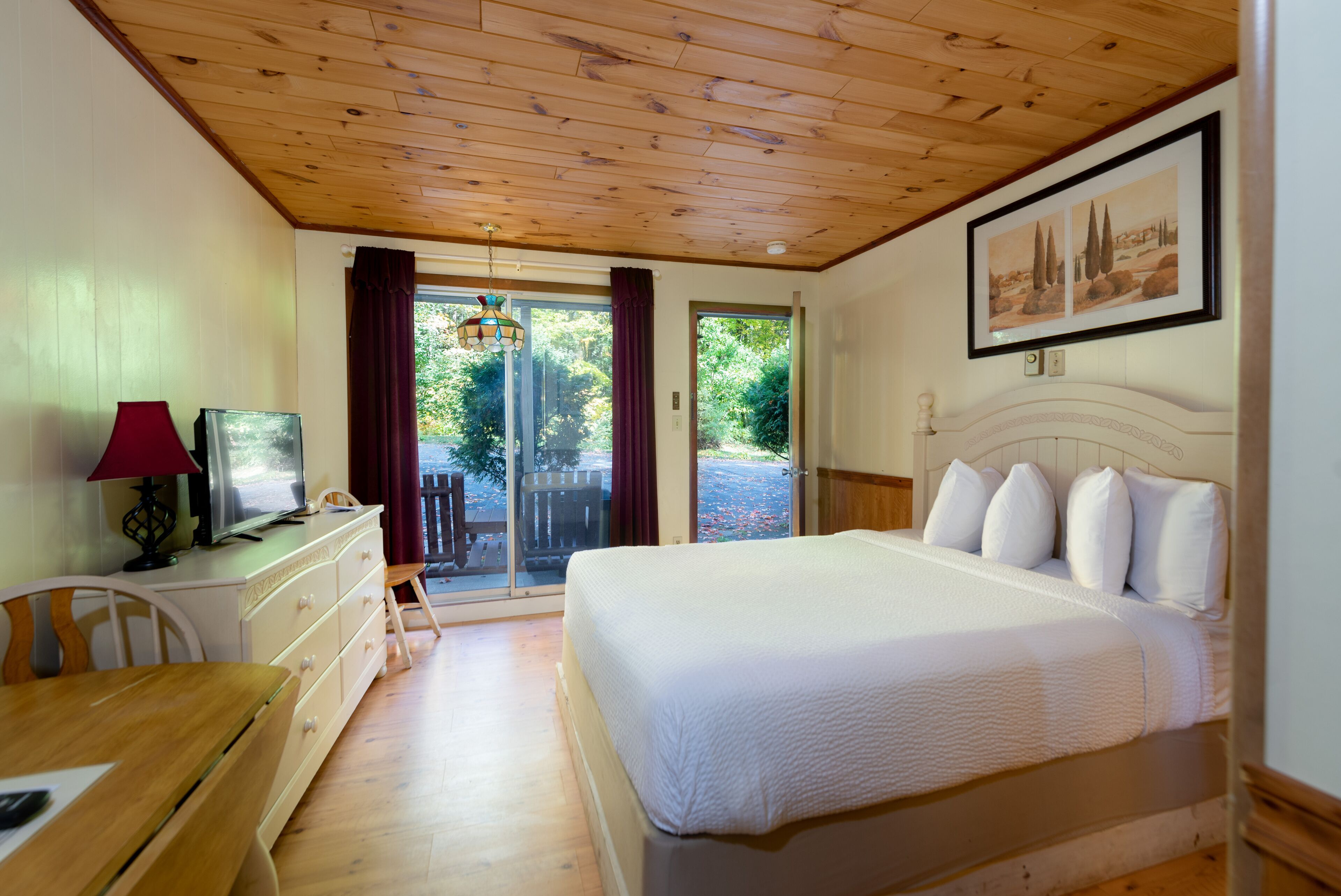 studio unit with kitchenette | view from room