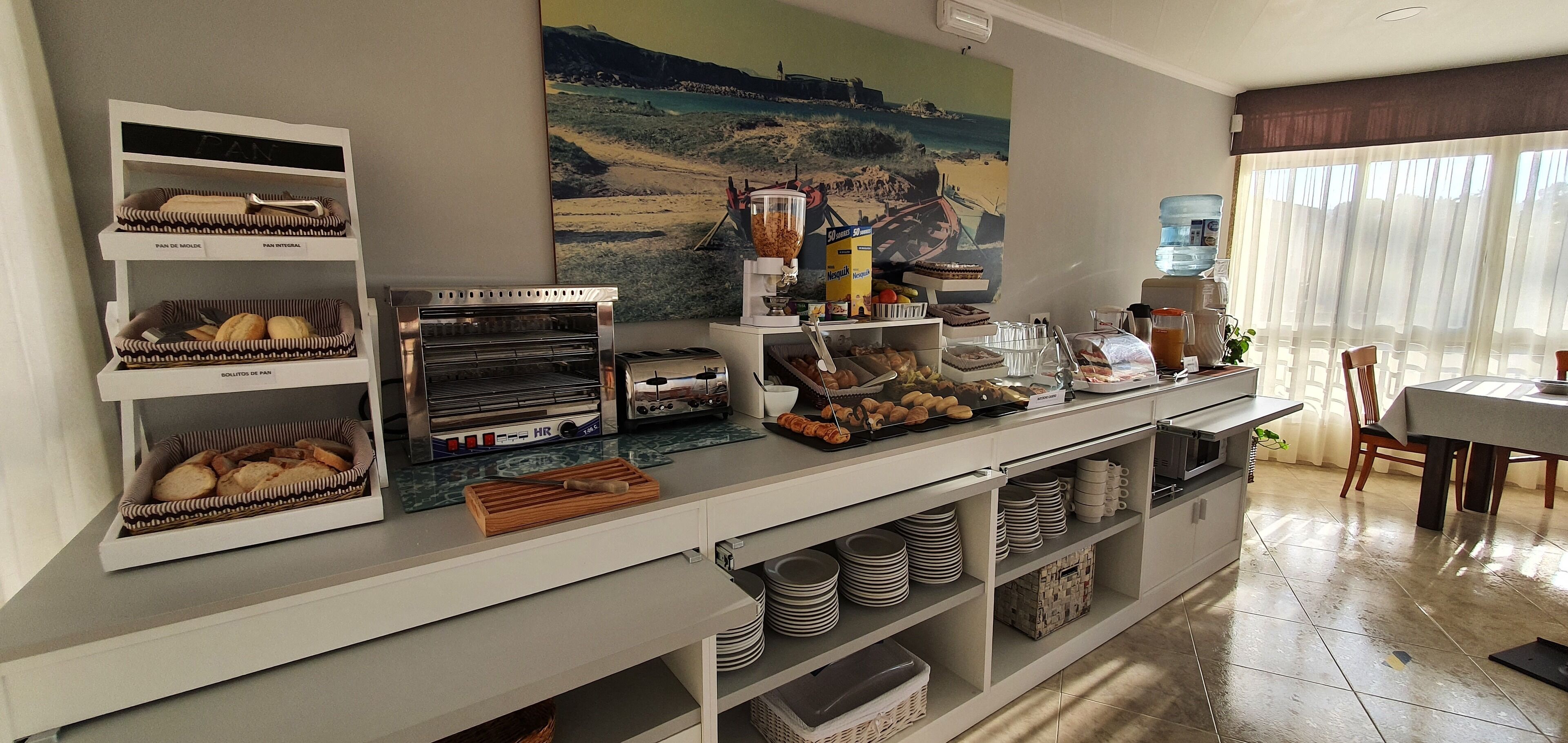 daily buffet breakfast (eur 5 per person)