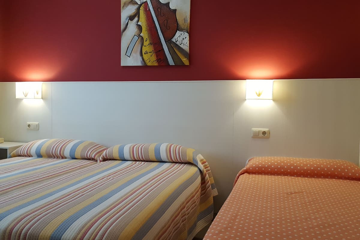 family room (2 adults +1 child) | desk, blackout curtains, cots/infant beds, free wifi