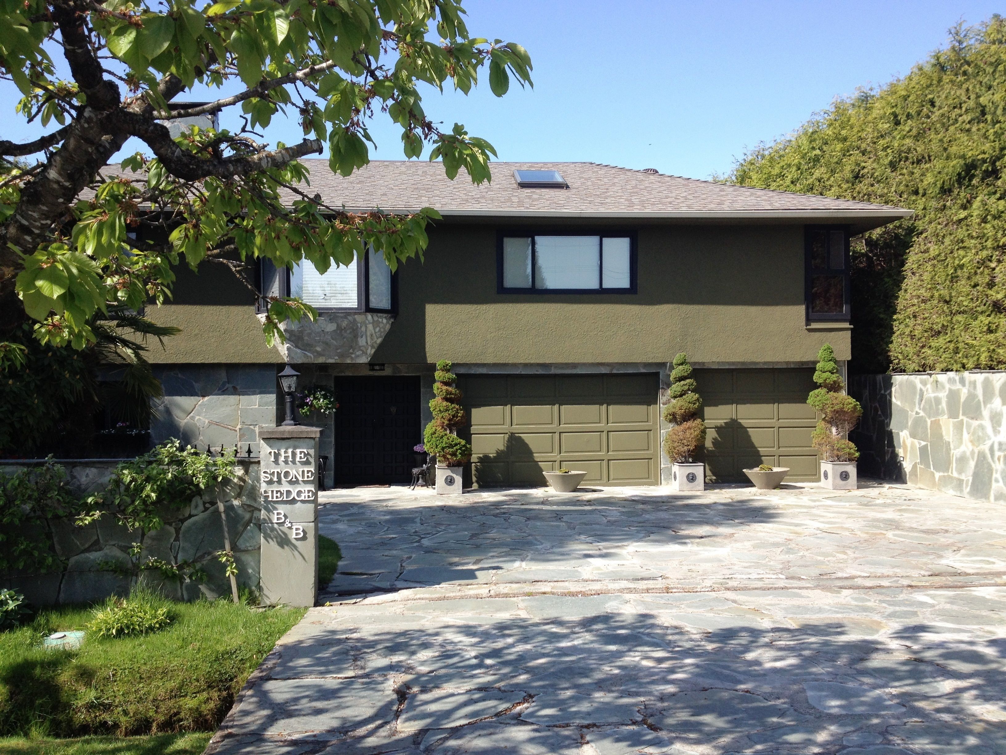 Voorkant van accommodatie