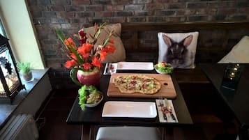 Frühstück und Abendessen