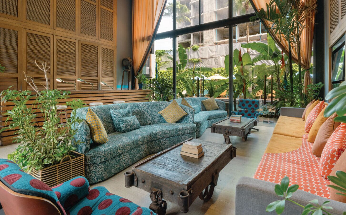 Lobby sitting area