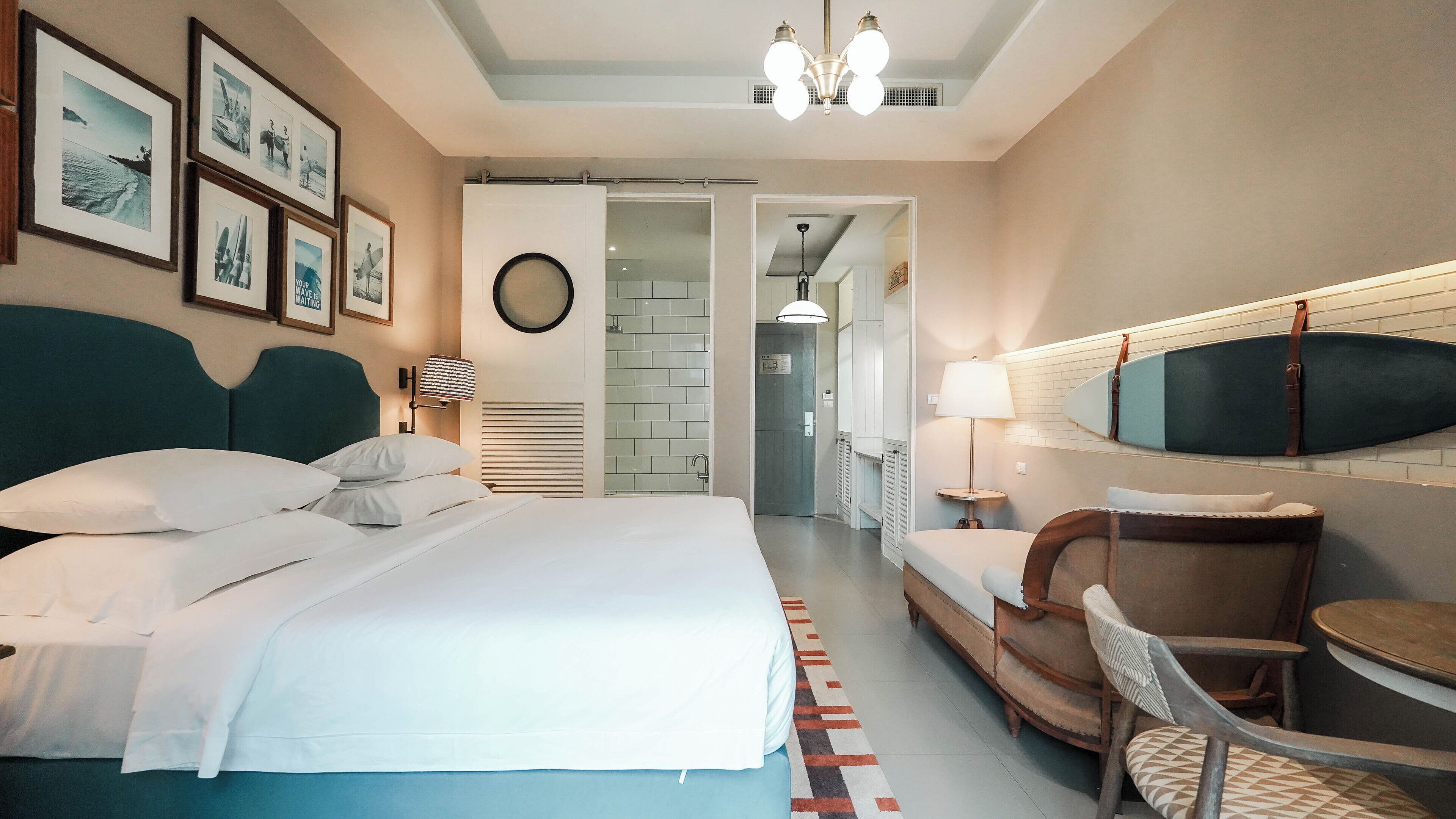 Deluxe Room, Pool Access | In-room safe, desk, blackout drapes, iron/ironing board