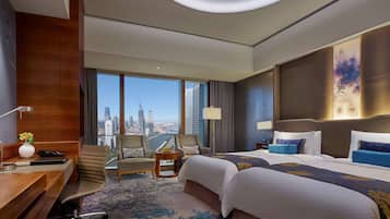 Ropa de cama hipoalergénica, edredón y minibar