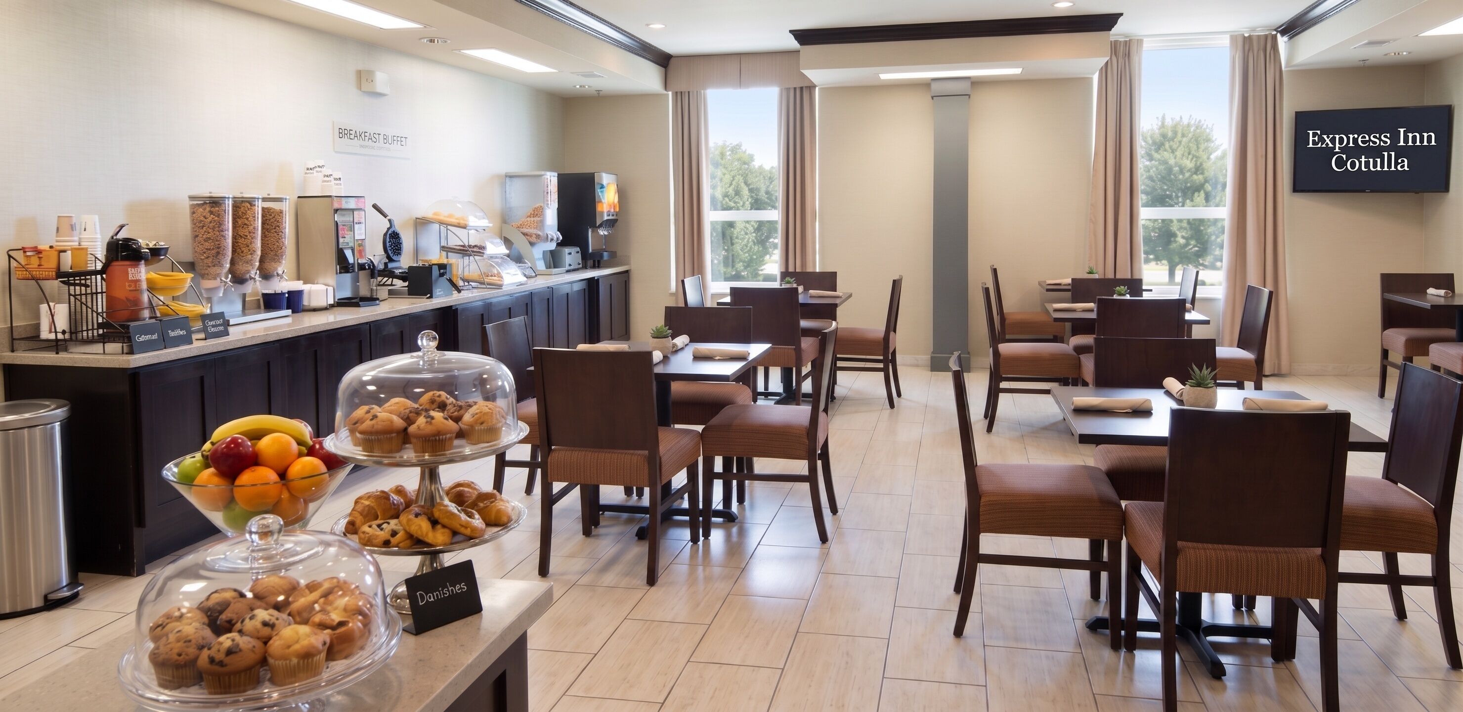 Breakfast buffet