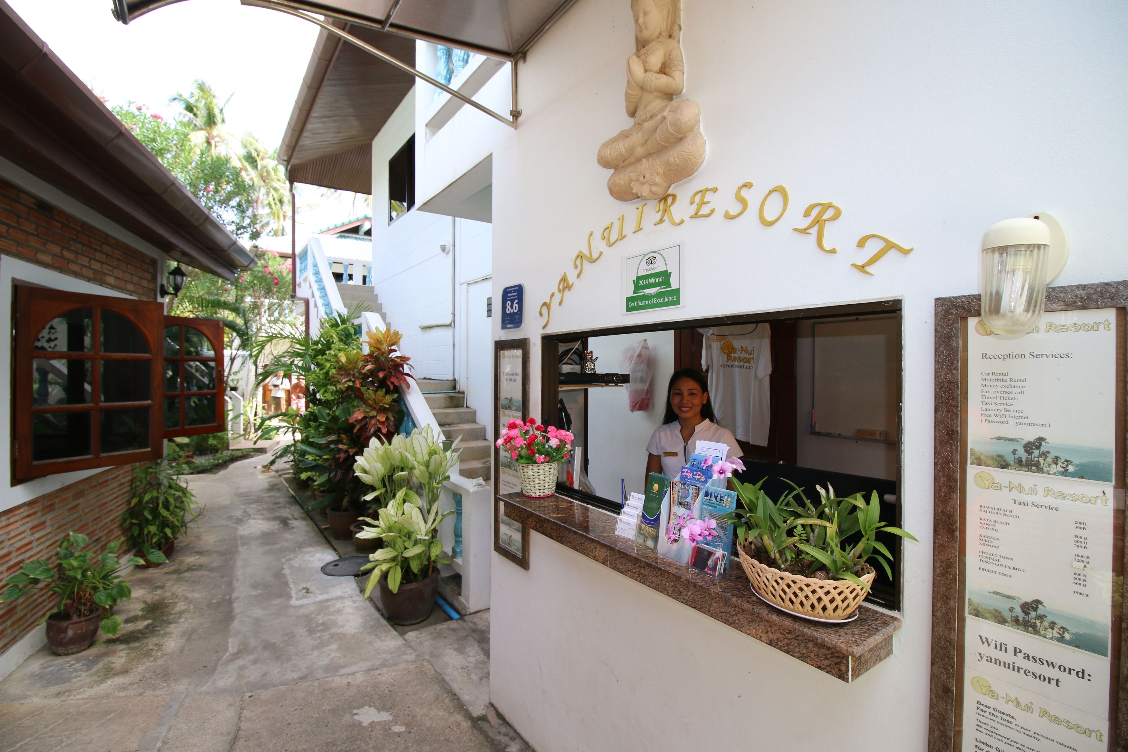 check-in/check-out kiosk