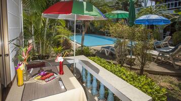 Studio Room | Blick vom Balkon