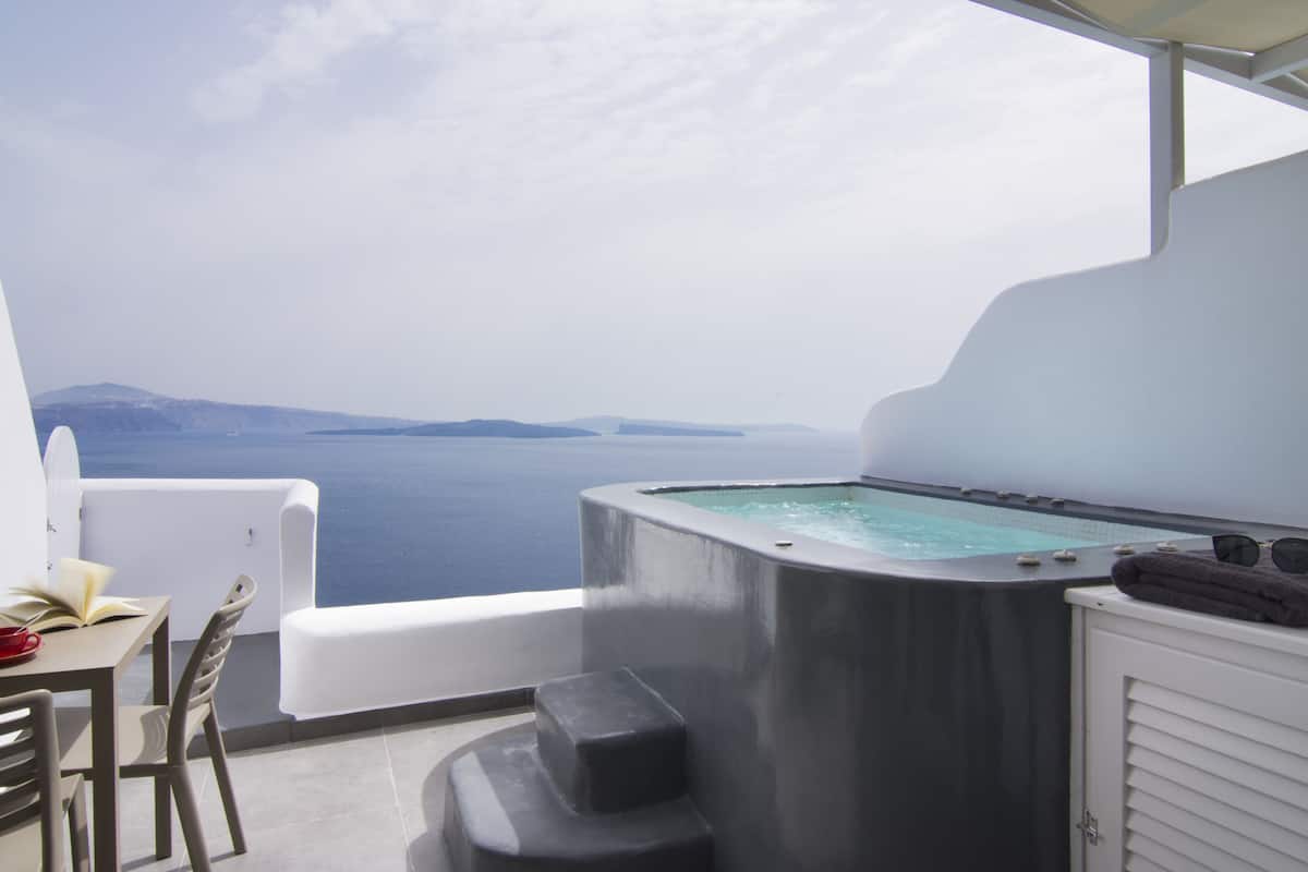 Pure Suite, Hot Tub, Caldera View | Terrace/patio