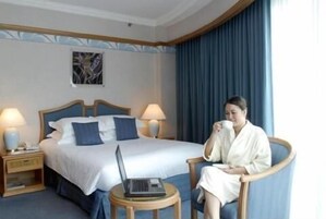 Minibar, in-room safe, desk, laptop workspace