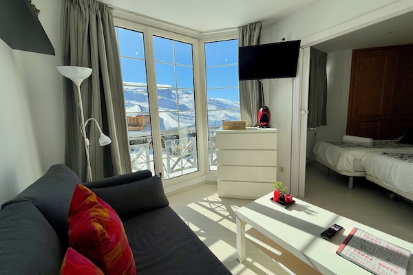 Familienstudio | 1 Schlafzimmer, hochwertige Bettwaren, Daunenbettdecken