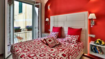 Appartamento, 1 camera da letto, balcone (Via Truglio, 1) | 1 camera, biancheria da letto di alta qualità, una cassaforte in camera