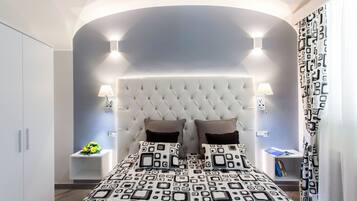 Appartamento, 1 camera da letto (Via Truglio, 1) | 1 camera, biancheria da letto di alta qualità, una cassaforte in camera