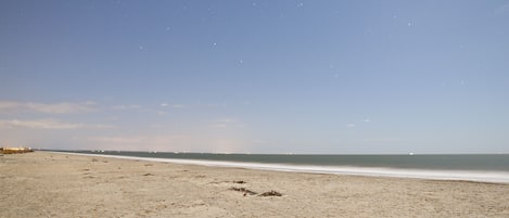 On the beach