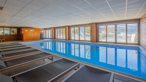 Indoor pool - Madame Vacances Résidence Les Terrasses de Veret (Araches-la-Frasse)