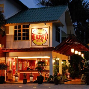 Entrée de l’hébergement