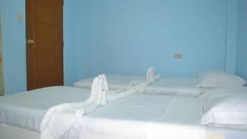 Habitación con 2 camas individuales | Wifi gratis y ropa de cama