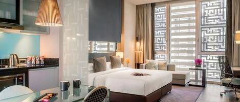 Allergitestet sengetøy, dundyner, safe på rommet og individuelt innredet