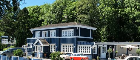 Fassade der Unterkunft