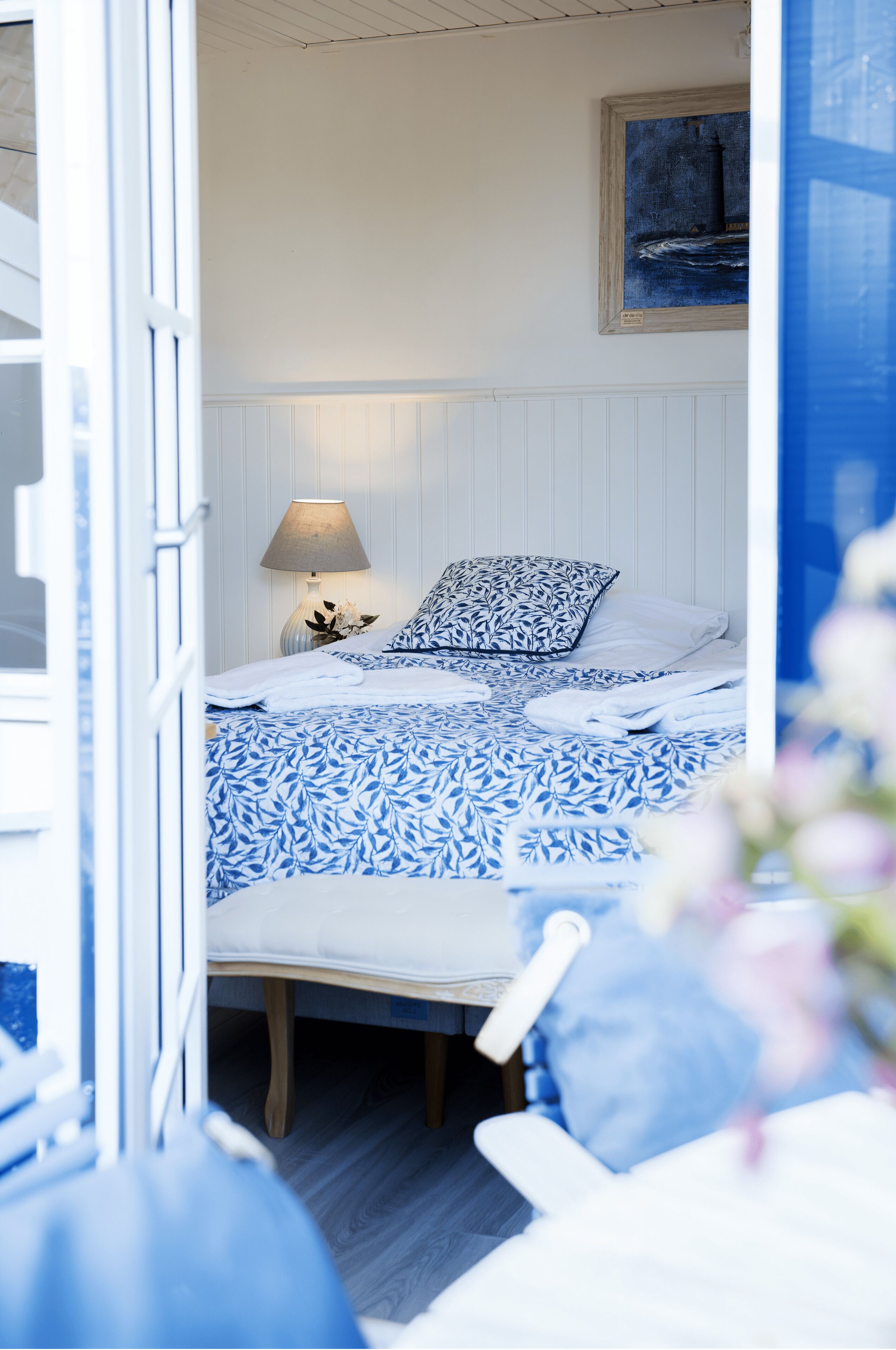 Geluiddichte muren, gratis wifi, beddengoed