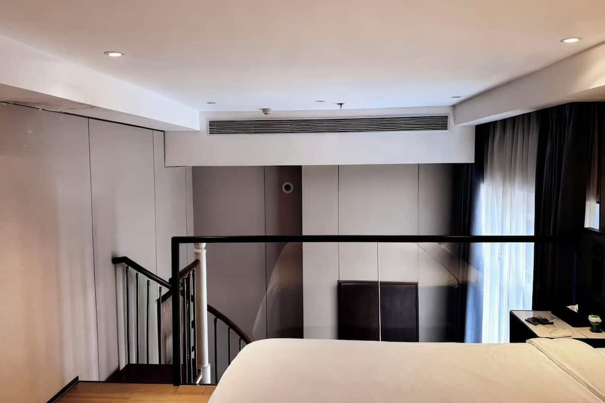 商務樓中樓客房, 1 間臥室 | 防敏寢具、記憶棉床墊、書桌、免費 Wi-Fi