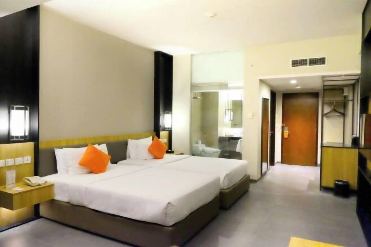1 Schlafzimmer, hochwertige Bettwaren, Minibar, Zimmersafe
