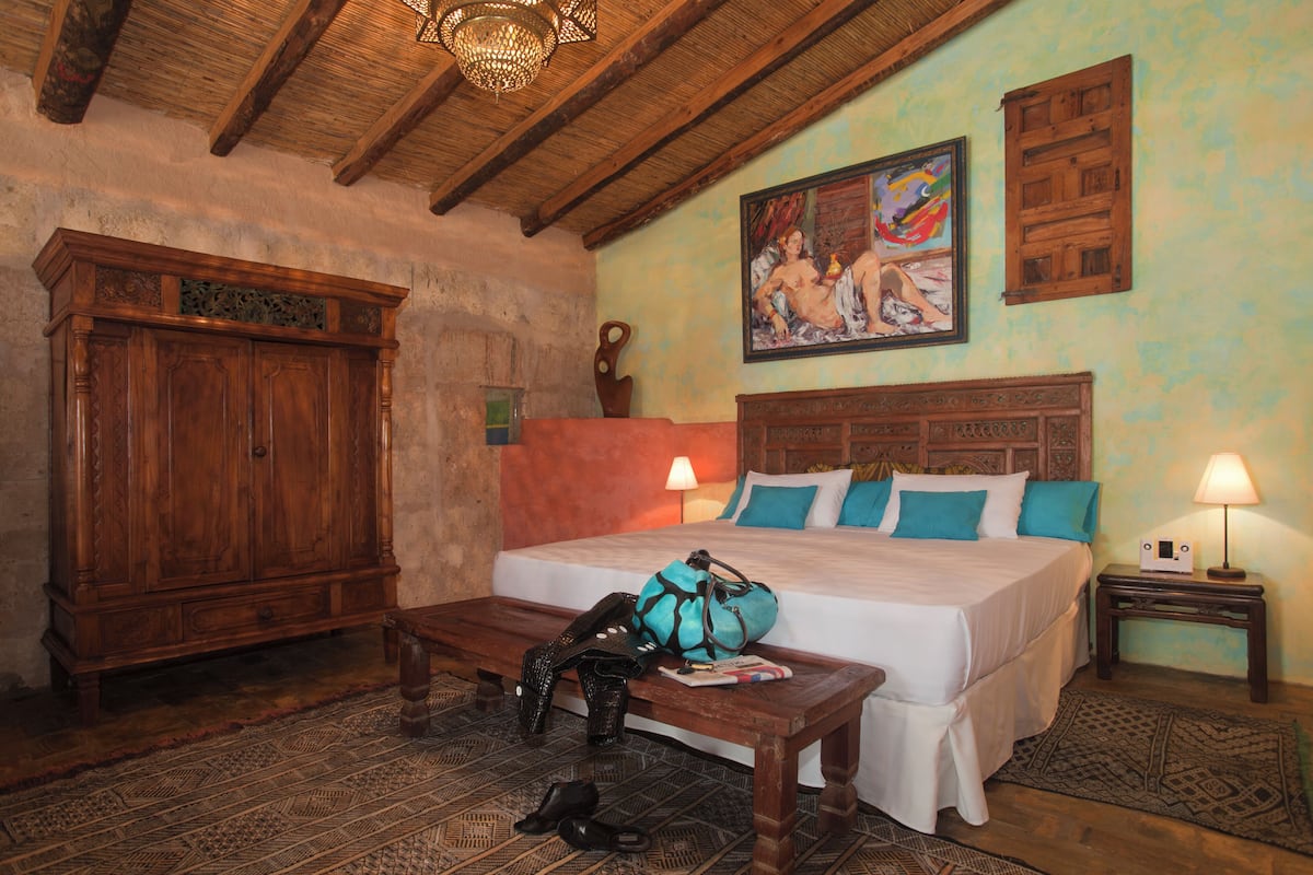 Standaard kamer | Lakens van Egyptisch katoen, luxe beddengoed, donsdekens