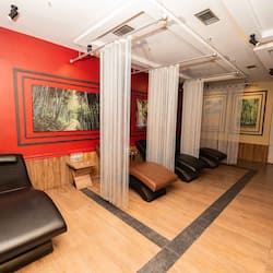 Sauna, steam room, Turkish bath/hammam, body treatments, facials