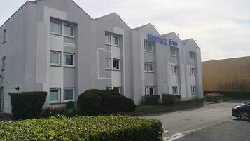 Façade de l’hébergement