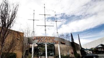 Façade de l’hébergement