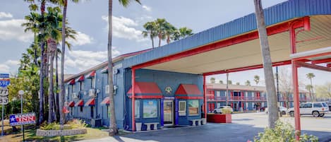 Entrada de la propiedad